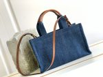 Celine Small Denim Tote For Women 11.4in/29cm