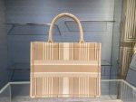 Christian Dior Medium Dior Book Tote Beige, For Women, Women’s Handbags 14in/36cm CD