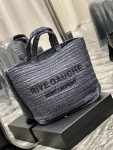 Saint Laurent Rive Gauche Supple Tote Bag Grey For Women, Women’s Bags 15in/38cm YSL