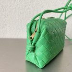 Bottega Veneta Mini Loop Camera Bag Green, For Women, Women’s Bags 6.7in/17cm 680254V1G113722