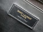 Saint Laurent Loulou Small Chain Bag In “Y” Black With Gold Hardware For Women 9.8in/23cm YSL 4946991U8671000