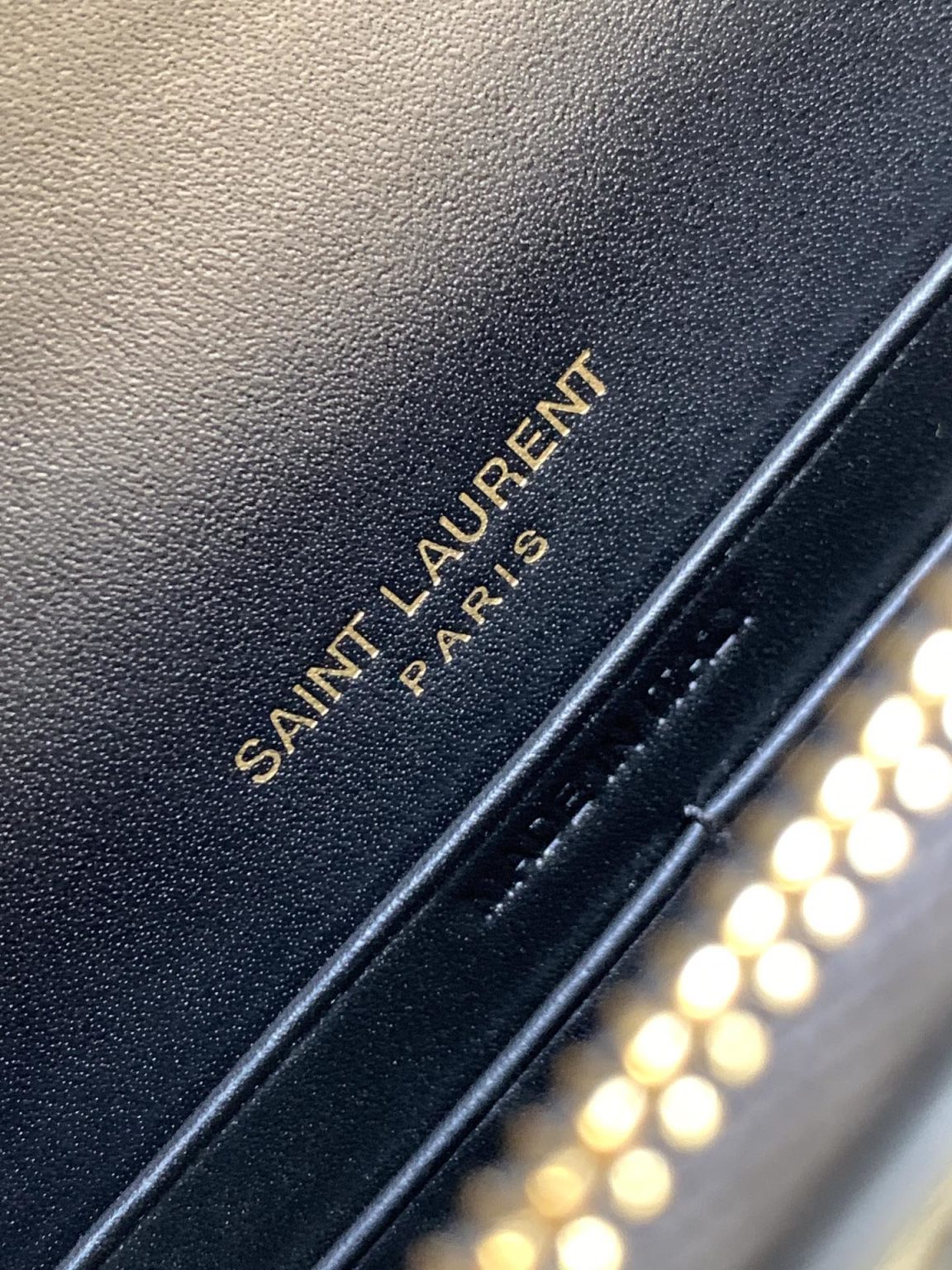 Saint Laurent Sunset Chain Bag With Gold Hardware For Women 7.4in/19cm YSL 533026DND1J1000