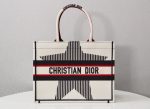 Christian Dior Medium Dior Book Tote White, For Women, Women’s Handbags 14in/36cm CD