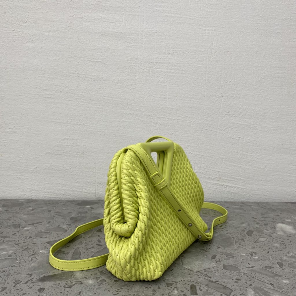 Bottega Veneta Point Yellow, For Women, Women’s Bags 9.4in/24cm