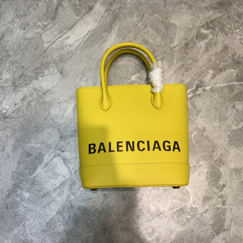 Balenciaga Ville XXS Tote Bag In Yellow, For Women, Women’s Bags 8.3in/21cm