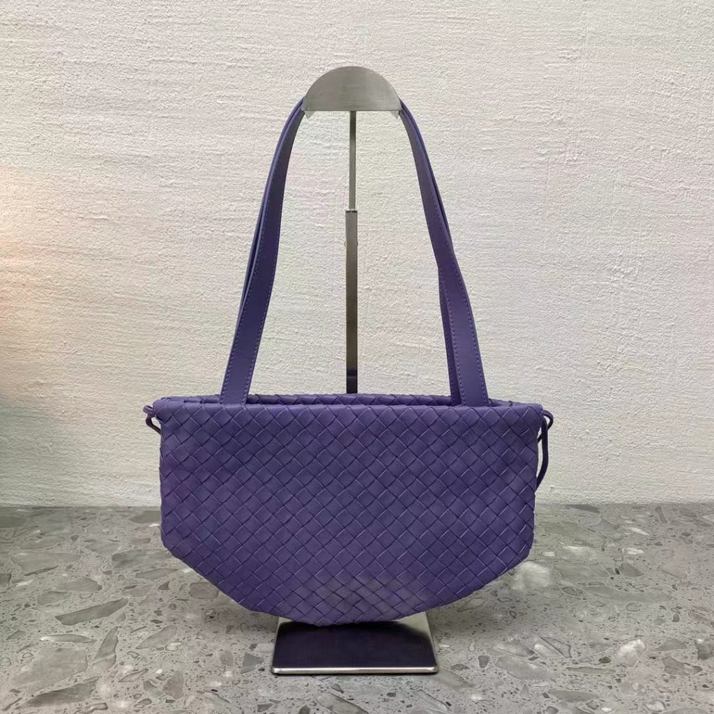 Bottega Veneta Shoulder Bag Violet, For Women, Women’s Bags 10.2in/26cm