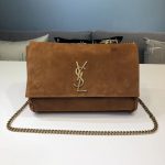 Saint Laurent Kate Medium Reversible Chain Bag Brown For Women 28.5in/11.2cm YSL 5538041S78W7761