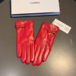 Chanel Gloves In Red