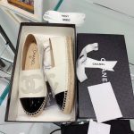 Chanel Espadrilles White/Black For Women, Women’s Shoes G29762