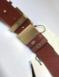 Fendi Belt Brown FF Women Belt 7C034470