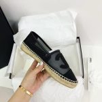 Chanel Espadrilles Black For Women, Women’s Shoes G29762