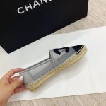 Chanel Espadrilles Grey/Black For Women, Women’s Shoes G29762