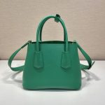 Prada Saffiano Mini Bag Green For Women, Women’s Bags 9.8in/25cm 1BG443_2A4A_F0458_V_XOO