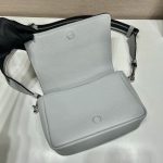 Prada Shoulder Bag Grey For Women, Women’s Bags 9in/23cm 1BD314_2DKV_F010I_V_3OO