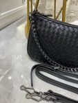 Bottega Veneta Crossbody Bag Black, For Women, Women’s Bags 9.4in/24cm