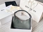 Givenchy Small Moon Cut Out Bag Pickle For Women, Women’s Handbags, Shoulder Bags 9.8in/25cm GVC