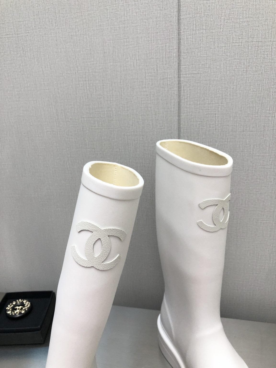 Chanel Women’s Hight Boots White For Women