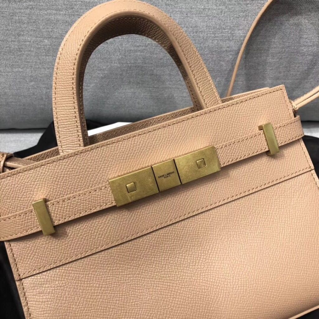 Saint Laurent Manhattan Nano Shopping Bag In Box Beige For Women 8.2in/21cm YSL