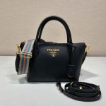 Prada Saffiano Mini Bag Black For Women, Women’s Bags 9.4in/24cm