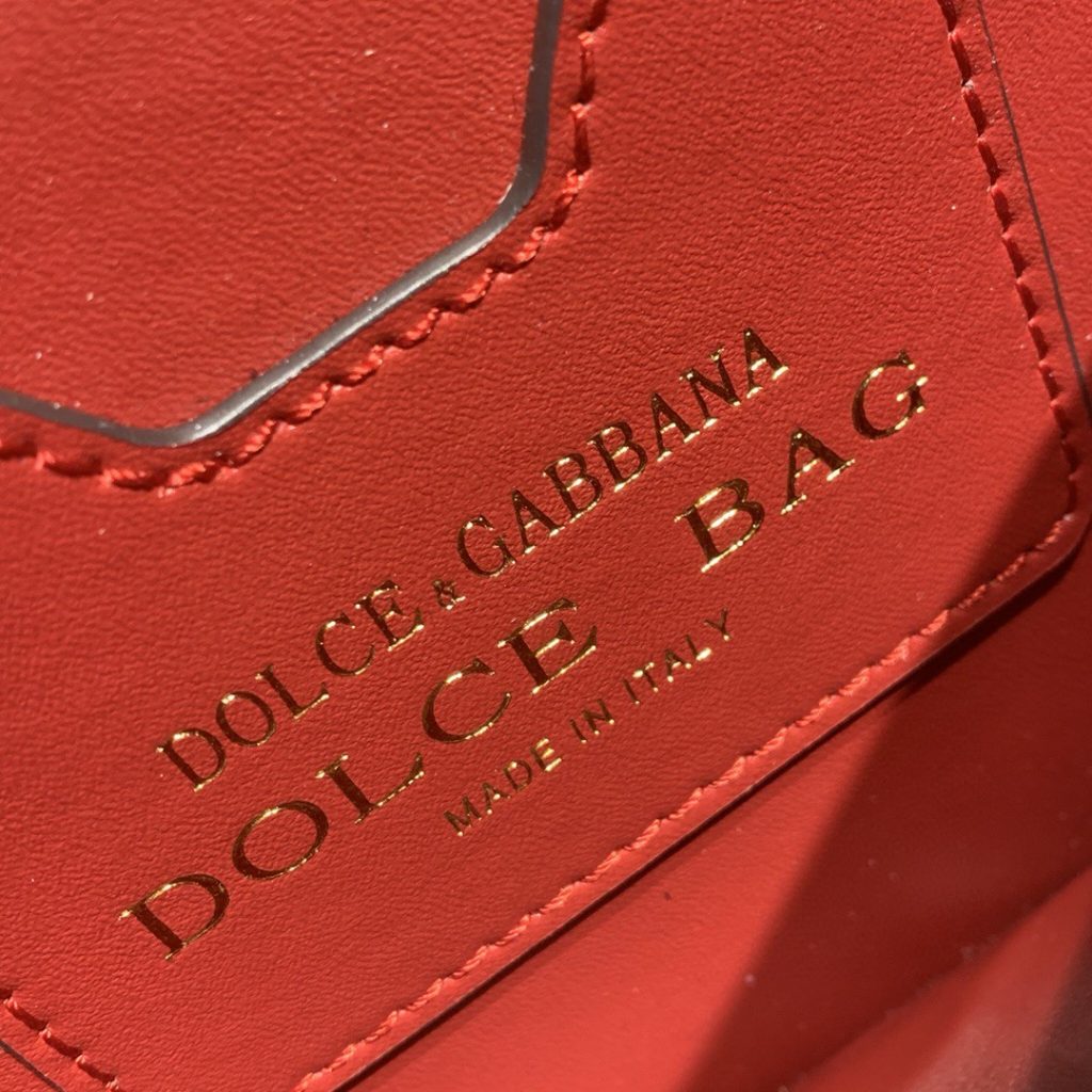 Dolce & Gabbana Small Devotion Bag Red For Women 7.5in/19cm DG