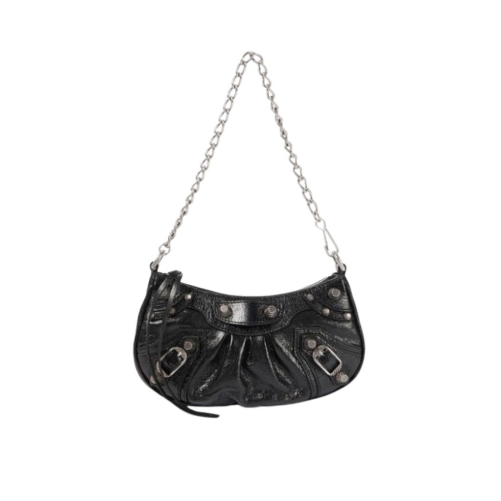 Balenciaga Le Cagole XS Shoulder Bag In Black, For Women, Women’s Bags 13in/33cm