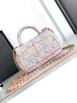 Chanel Bag With Top Handle Multicolor For Women 23.5cm / 9.17in