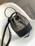 Balloon Bag Black/Green For Women 9.8in / 25cm