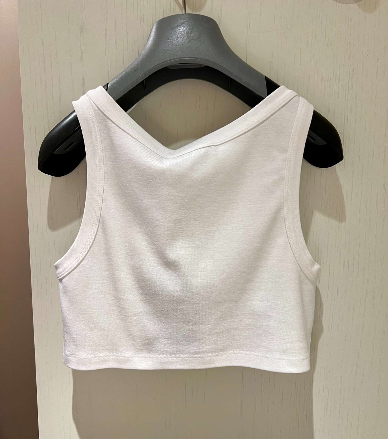 Dior Bead Flower Short-Cut Vest White For Women