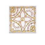 Louis Vuitton Bejewelled Square 90 Beige For Women M77655