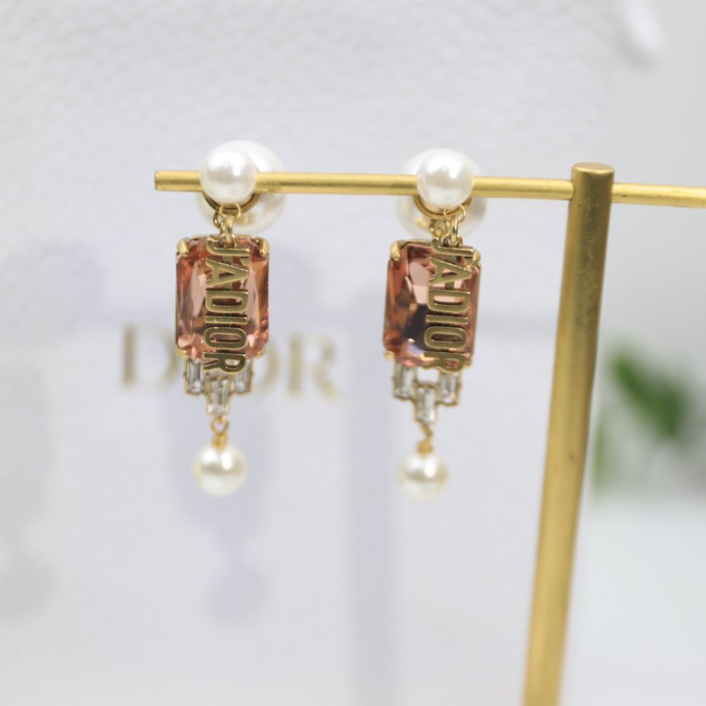 Big-Rectangle-Twinkle-Stone-Earrings-Gold-Tone-7