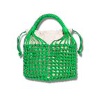 Cavallino Medium Tote Bag Green/White For Women‎ 10.2in/26cm 709612V29I13883