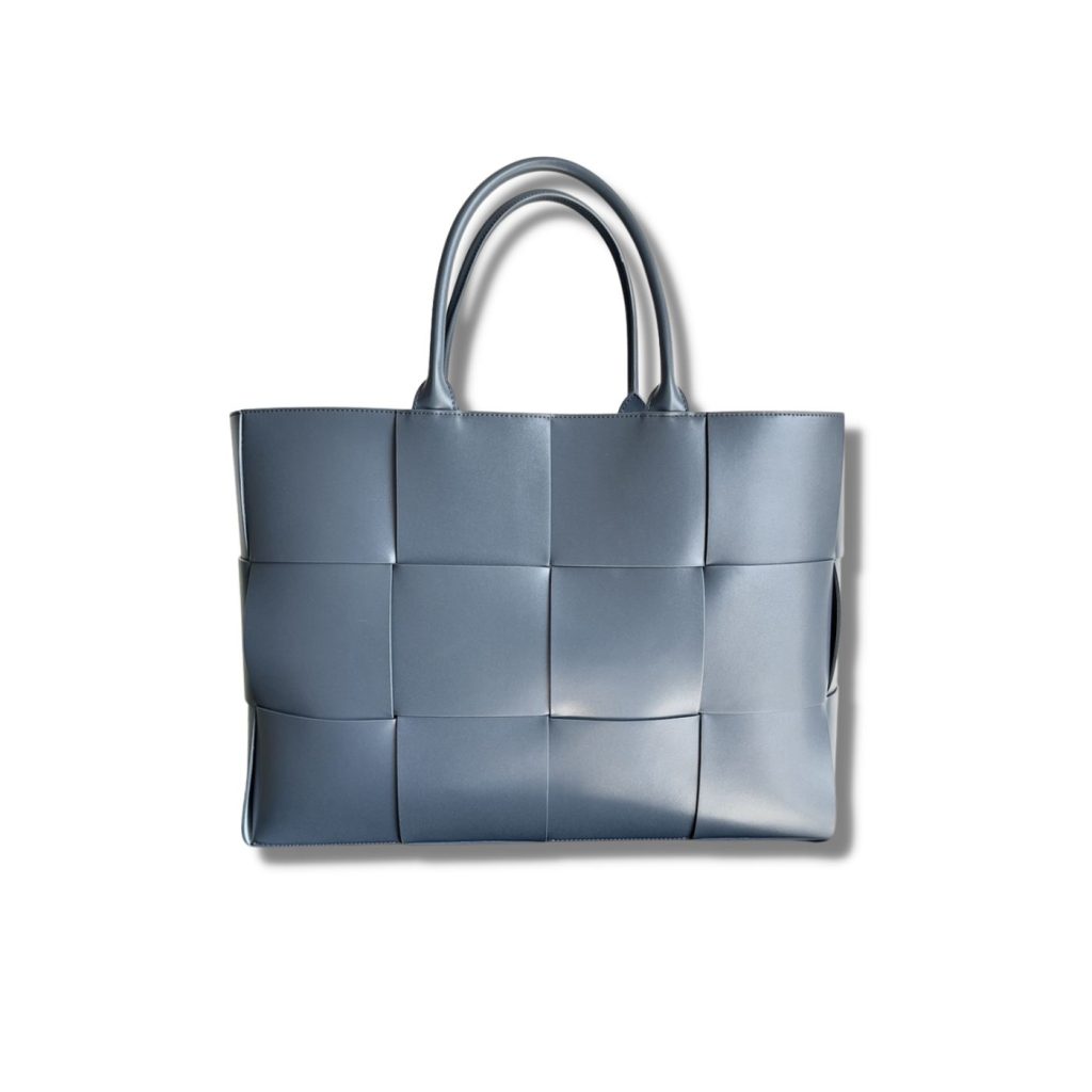 Large Arco Tote Bag Blue/Grey/Beige For Women‎ 18.1in/46cm