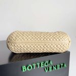 Bottega Veneta Medium Clicker Shoulder Bag Cream/Burgandy For Women 36cm / 14.2in