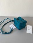 Bottega Veneta Mini Cassette Bucket Bag Navy Blue/Light Blue/Red/Cream For Women 14cm / 5.5in