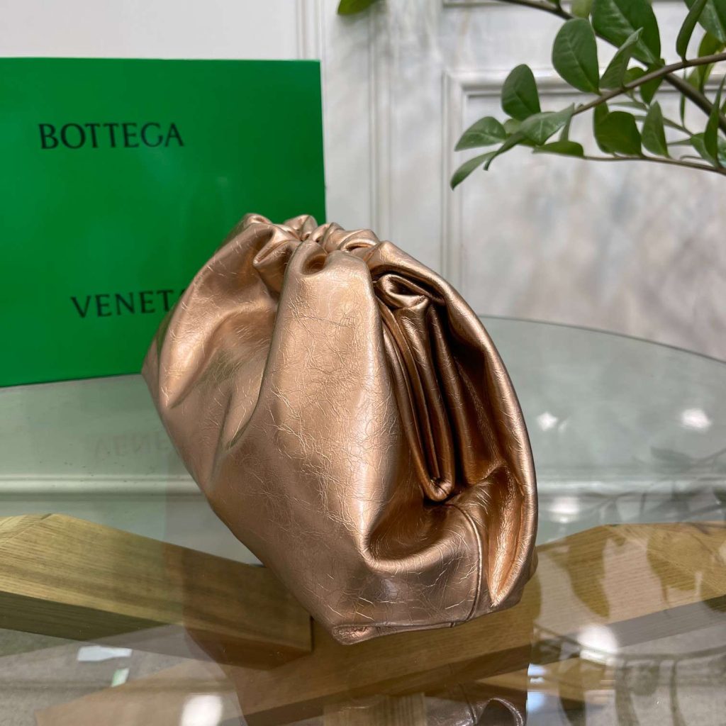 Bottega Veneta Pouch Teak Brown For Women 12.2in/31cm