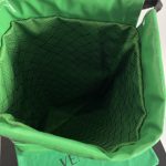 Printed Drawstring Tote Bag Green For Women‎ 18in/45.5cm 702154V1ZX1