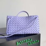 Bottega Veneta Small East/West Andiamo Black/Light Blue For Women 29cm / 11.4in 766010VCPP11139