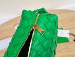 Bottega Veneta Small Loop Camera Bag Black/Green/Dark Green For Women 22cm / 8.7in 723548V1G118425