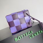 Small Cassette Bucket Bag Purple/Orange For Women‎ 7.1in/18cm 680218V2AC35317