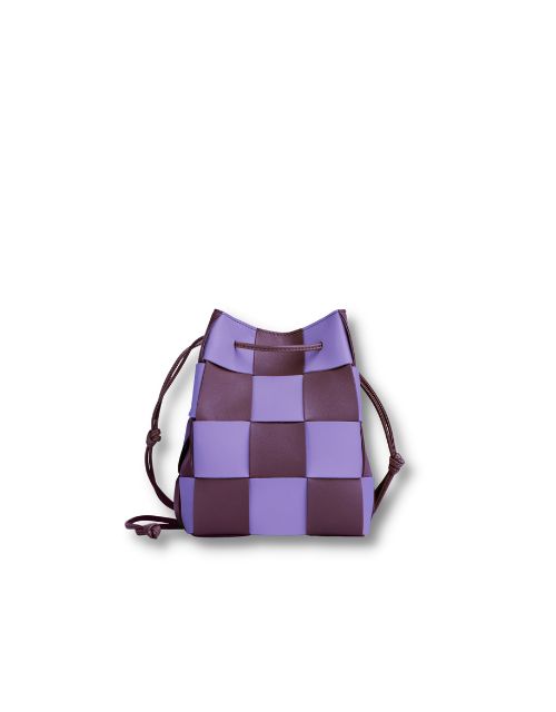 Small Cassette Bucket Bag Purple/Orange For Women‎ 7.1in/18cm 680218V2AC35317