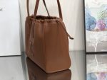 Celine Cabas Drawstring Cuir Triomphe Brown For Women 44cm / 17in 199973DU3.04LU