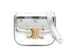 Celine Teen Triomphe Bag Silver For Women 7in/19cm