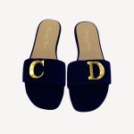 Dior C’est Slide Patent Navy Blue For Women