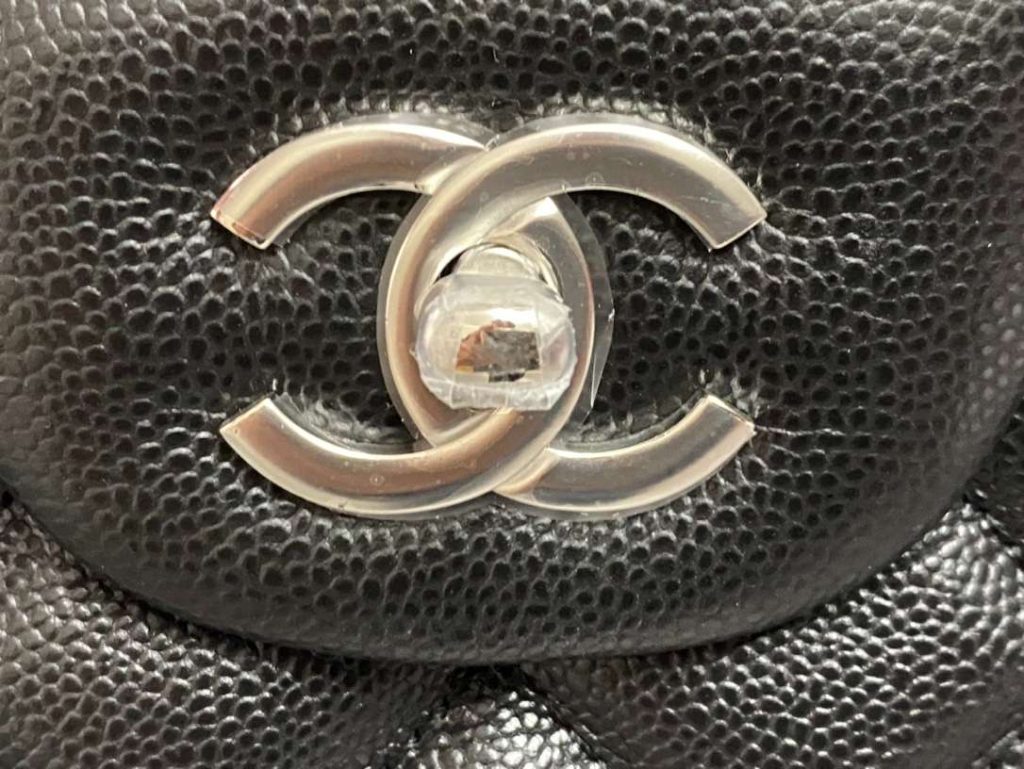 Chanel Airport Bag Silver/White/Black/Grey For Women 38cm / 15in