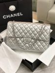 Chanel Airport Bag Silver/White/Black/Grey For Women 38cm / 15in