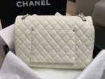 Chanel Airport Bag Silver/White/Black/Grey For Women 38cm / 15in