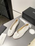 Chanel Ballet Flats White For Women