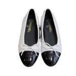 Chanel Ballet Flats White For Women