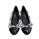 Chanel Ballet Flats White For Women