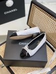 Chanel Ballet Flats White For Women